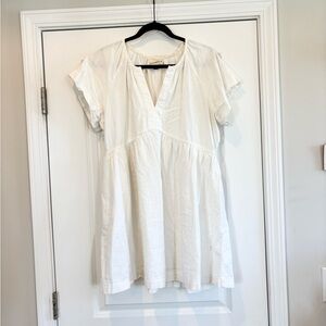 Universal Thread White Linen Dress